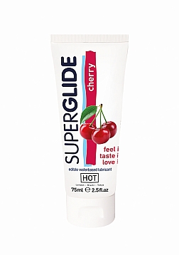 Superglide Edible Waterbased Lubricant - 3 fl oz / 75 ml