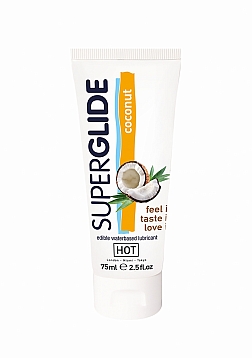 Superglide Edible Waterbased Lubricant - 3 fl oz / 75 ml