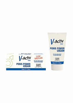 V-Activ - Penis Power Cream for Men - 2 fl oz / 50 ml