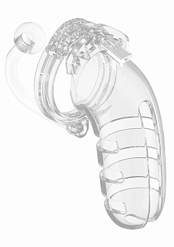 Model 12 Chastity Cock Cage with Plug - 5.5" / 14 cm