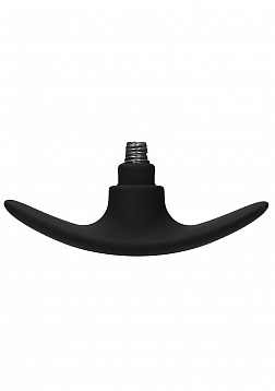 Ouch! - Interchangeable Butt Plug Set-Pointed Large-Black