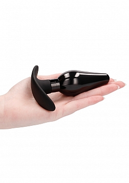 Ouch! - Interchangeable Butt Plug Set-Pointed Large-Black