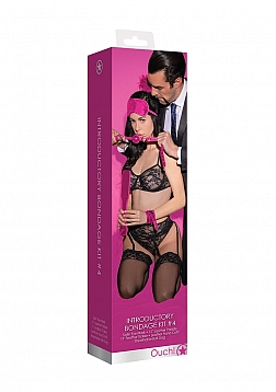 Ouch! - Introductory Bondage Kit #4 - Pink..