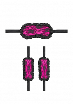 Ouch! - Introductory Bondage Kit #7 - Pink..