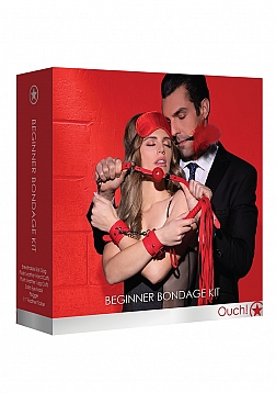 Ouch! - Beginners Bondage Kit - Red