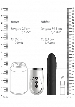 Pumped - Twister-4 in 1 Rechargeable Couples Pump Kit-Black