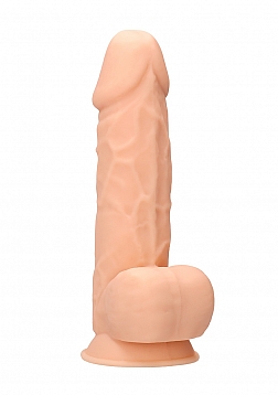 Silicone Dildo with Balls - 9" / 21,6 cm