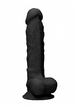 Silicone Dildo with Balls - 9" / 23 cm