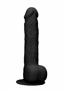 Silicone Dildo with Balls - 9" / 24 cm