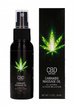 CBD Cannabis Massage Oil - 2 fl oz / 50 ml