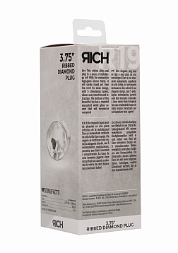 Rich - Ribbed Diamond Plug – 3.75\