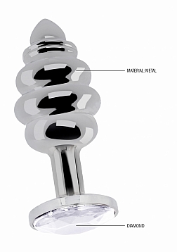 Rich - Ribbed Diamond Plug – 3.75\