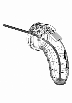 Model 16 Chastity Cock Cage with Urethral Sounding - 4.5" / 11,5 cm