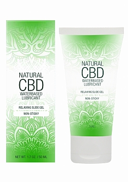 Natural CBD - Water Based Lubricant - 2 fl oz / 50 ml