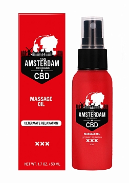 Original CBD from Amsterdam - Massage Oil - 2 fl oz / 50 ml