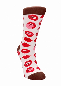 Lip Love Socks - US Size 8-12 / EU Size 42-46