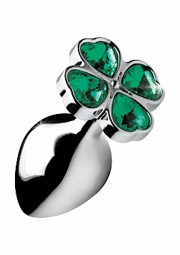 Lucky Clover Gem - Butt Plug - Medium