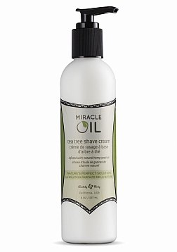 Miracle Oil Tea Tree Shaving Cream - 8 fl oz / 237 ml