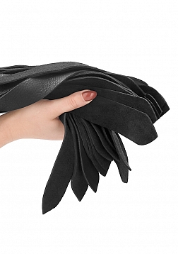Metal Steel Handle with  \' D \' Calf softy 36 Tails Flogger..