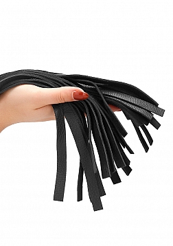 Classic Designer  Round Sparkling  Handle with Calf Softy Leather Flogger ..