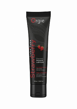 Lube Tube Strawberry - Waterbased Lubricant - 3 fl oz / 100 ml