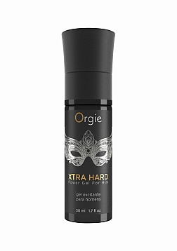 Xtra Hard Power Gel - Stimulating Gel for Men - 1 fl oz / 30 ml