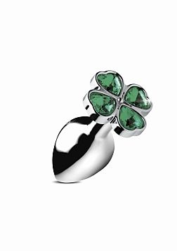 Lucky Clover Gem - Butt Plug - Small