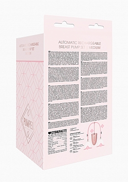 Pumped - Automatic Rechargeable Breast Pump Set - Medium - Pink