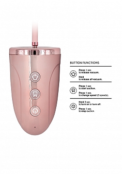 Pumped - Automatic Rechargeable Breast Pump Set - Medium - Pink