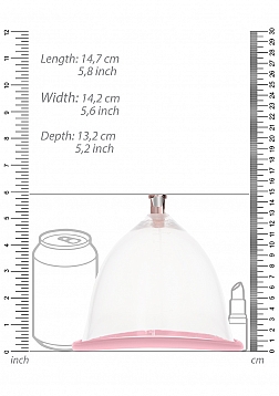 Pumped - Automatic Rechargeable Breast Pump Set - Large - Pink