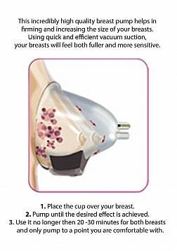 Pumped - Automatic Rechargeable Breast Pump Set - Large - Pink