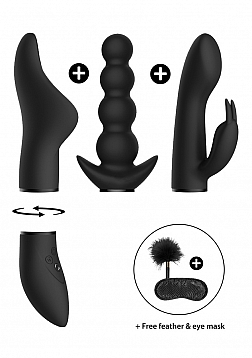 Pleasure Kit #6 - Vibrator with Different Attachments