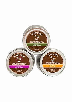 Massage candle Trio - 2 oz / 57 gr