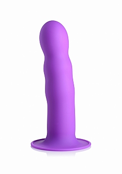 Squeezable Wavy Dildo