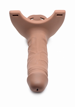 SM - Hollow Silicone Dildo Strap-On