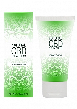 Natural CBD - Delay Cream - 2 fl oz / 50 ml