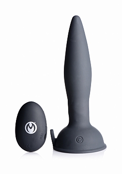 Turbo Ass-Spinner - Silicone Anal Plug with Remote Control