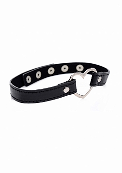 Dark Heart - Chrome Heart Black Choker