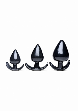 Triple Spades - 3 Piece Anal Plug Set