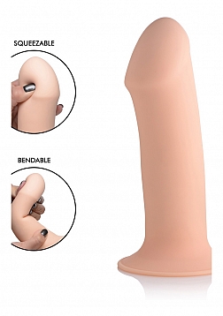 Squeezable Thick Phallic Dildo